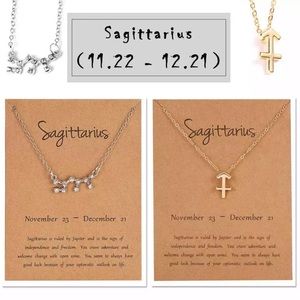 ✨4/$25✨ Sagittarius Zodiac Sign Necklace